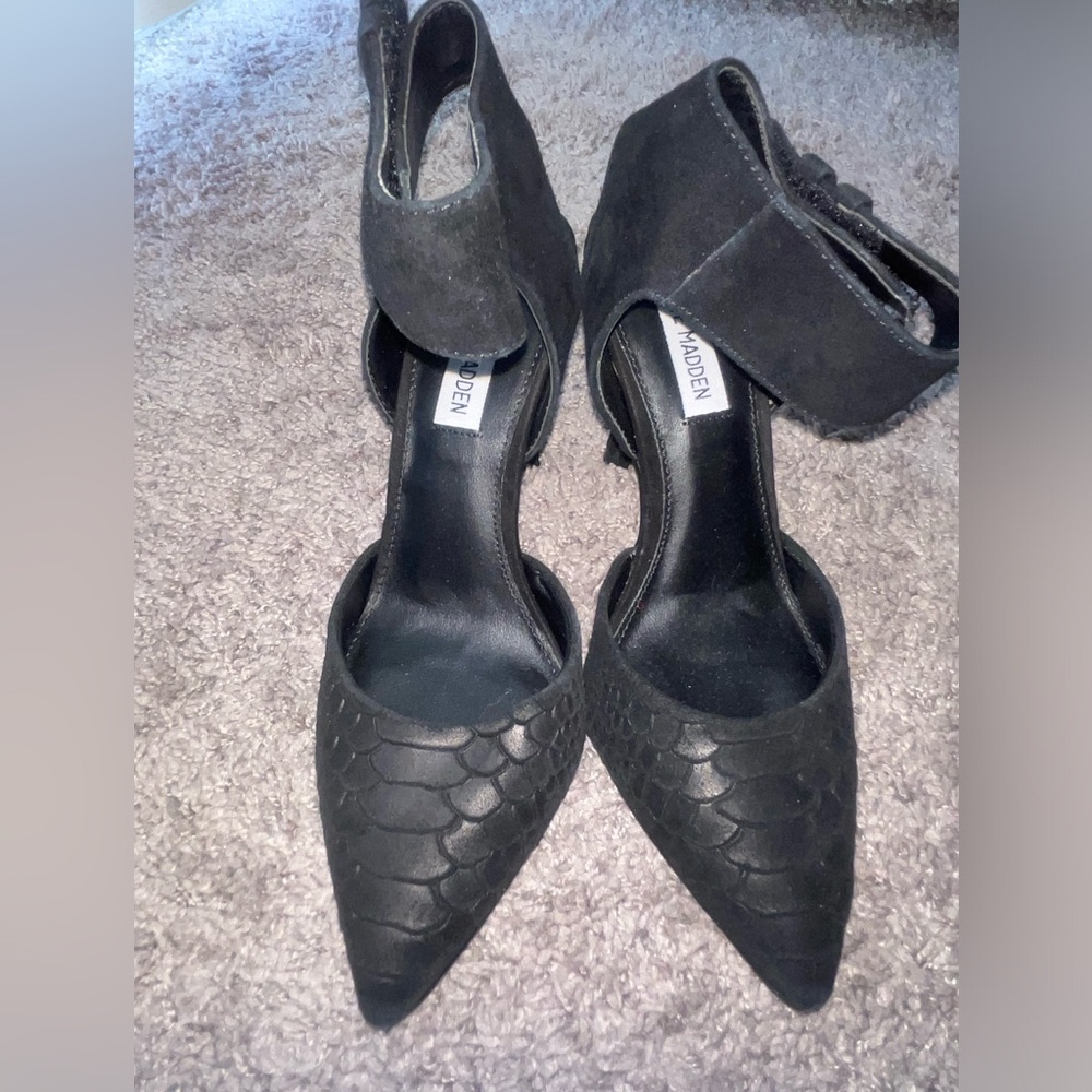 Steve Madden Black Heels
